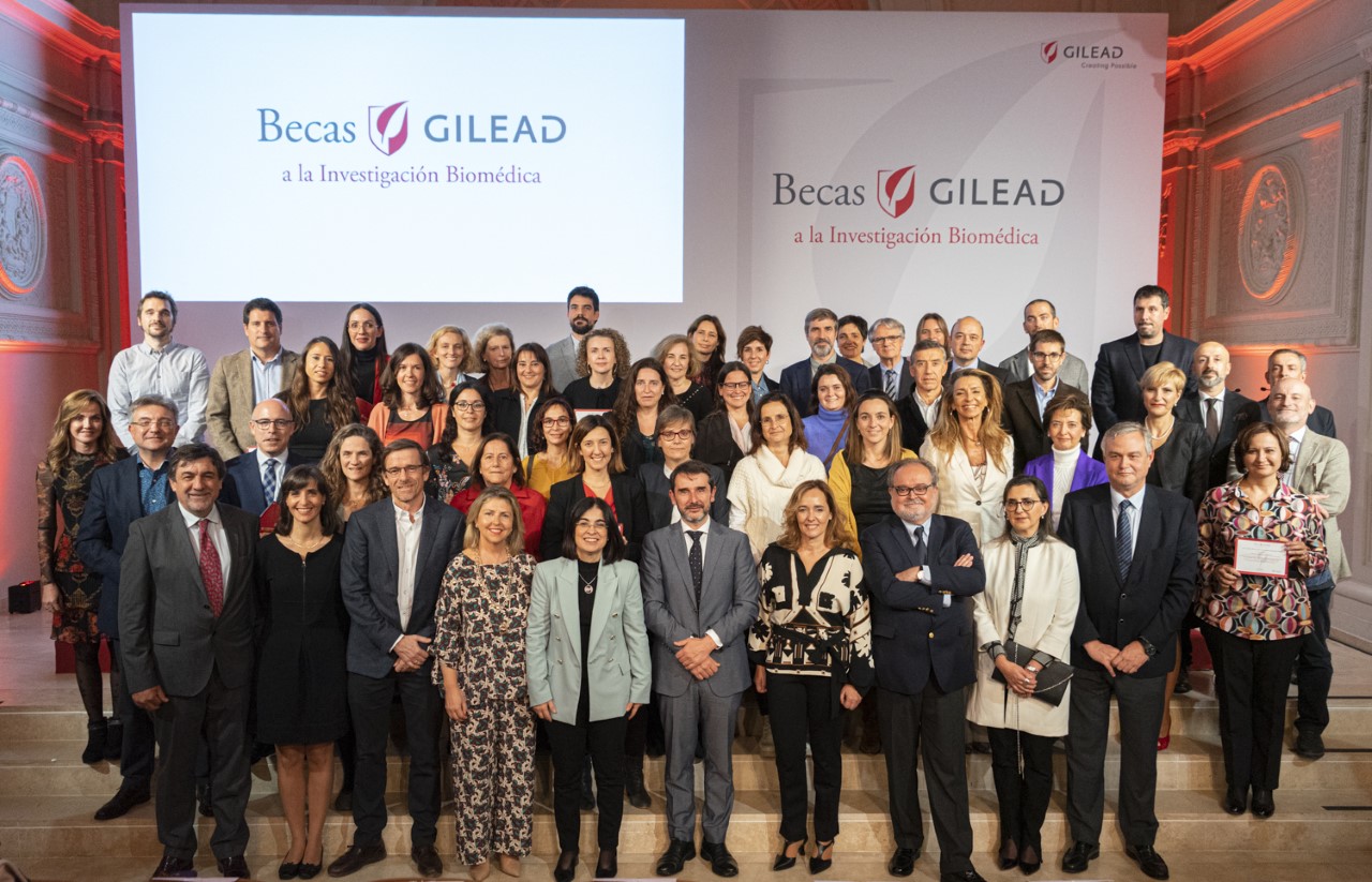 VII ceremonia de entrega de Becas Gilead a la Investigación biomédica