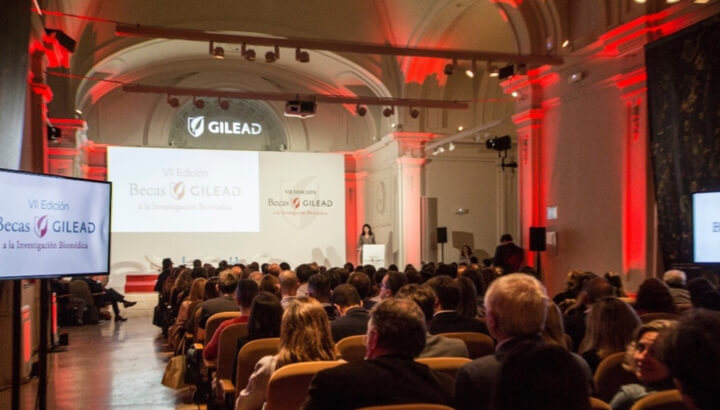 Ceremonia de entrega de las VII Becas Gilead a la Investigación Biomédica